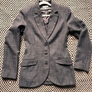 Fitted Women's Gray Blazer from Hennes